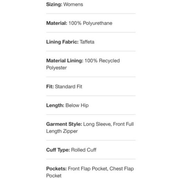 Anorak Faux Leather Jacket-XL - Picture 4 of 8